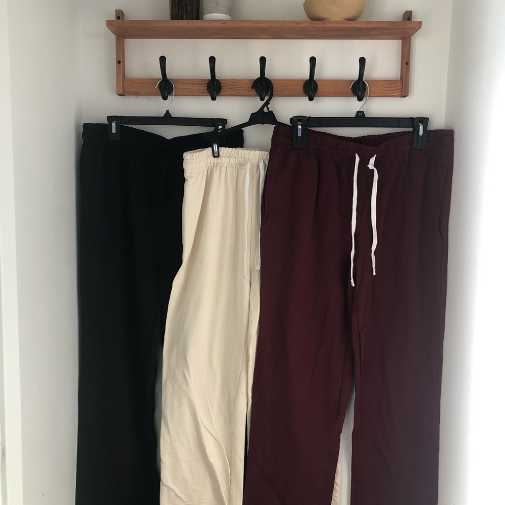 Real Essentials Cotton-Blend Pants
